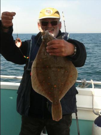 3 lb 8 oz Plaice by Ken