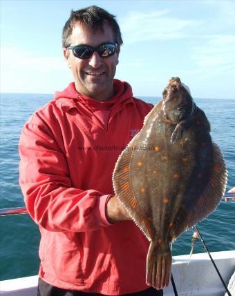 4 lb 8 oz Plaice by John Patten