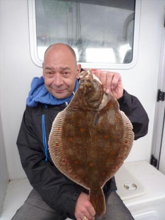 4 lb 4 oz Plaice by Alan