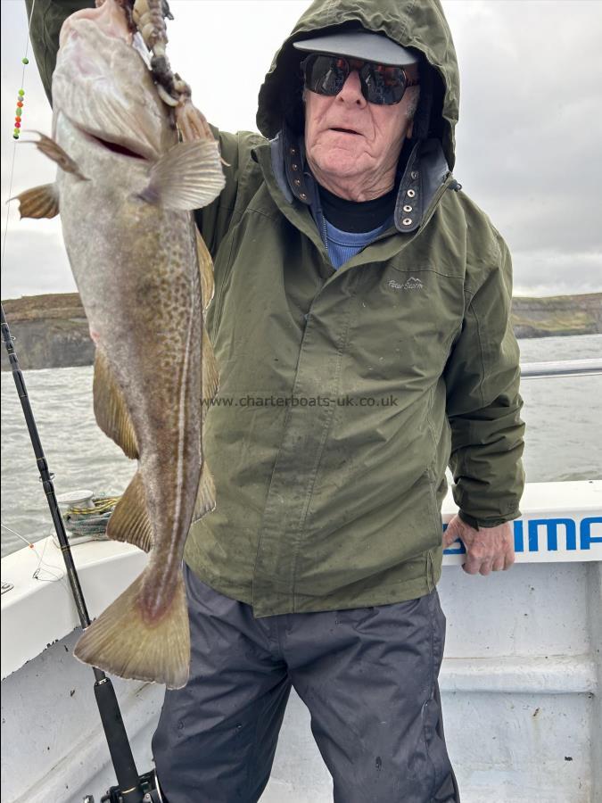 4 lb 6 oz Cod by Stan.