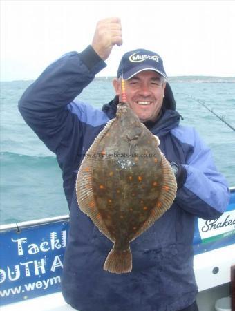 4 lb 8 oz Plaice by Graham Newell