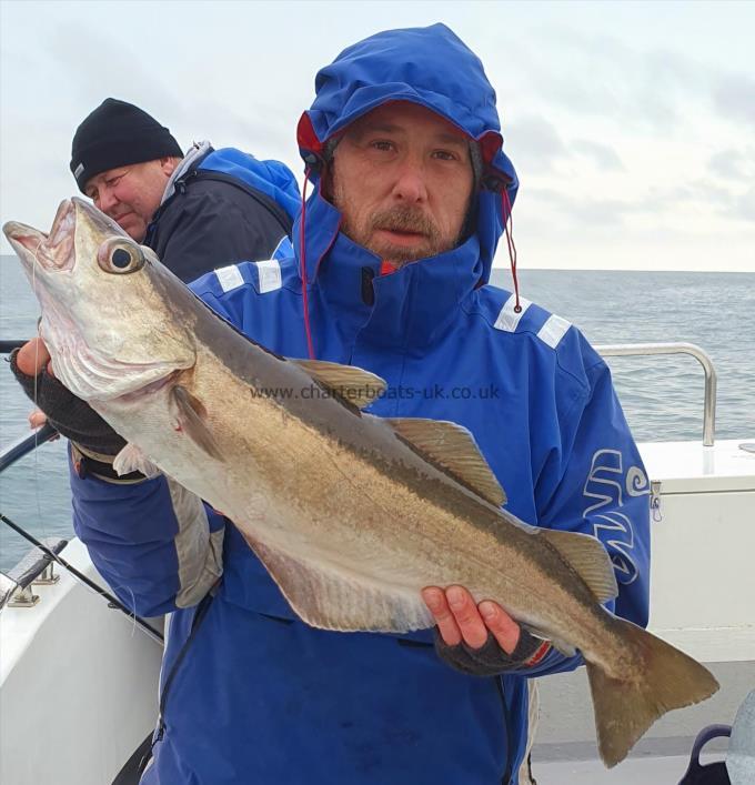 8 lb Pollock by Alan