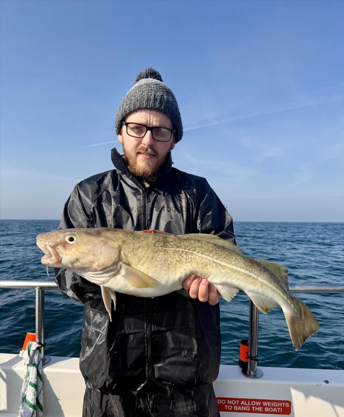 6 lb 8 oz Cod by Zac Taylor