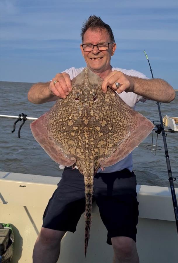 8 lb 10 oz Thornback Ray by Terry