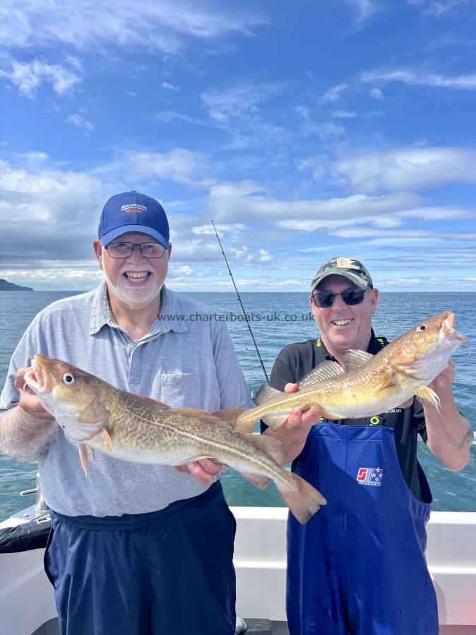 5 lb 4 oz Cod by Ian Kellock  & Dave Sharp