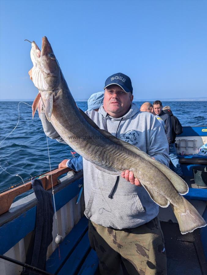 25 lb 7 oz Ling (Common) by Dave Lakin