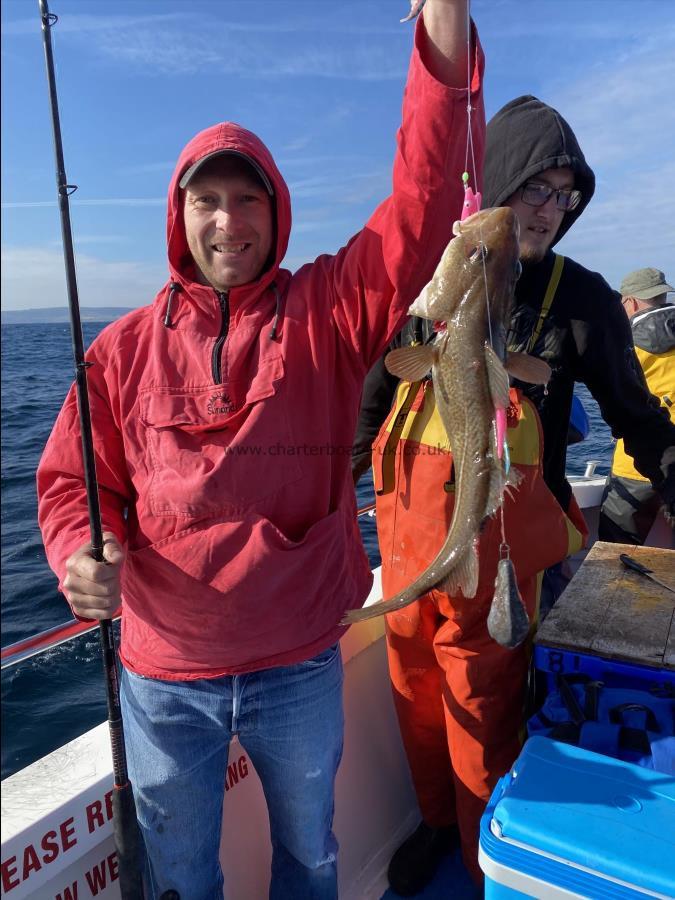 4 lb 8 oz Cod by Nick Ball.