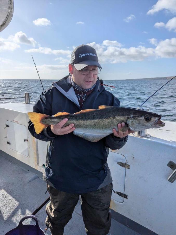 8 lb Pollock by Mark with his pollock