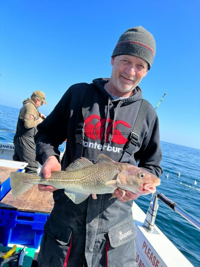 3 lb 8 oz Cod by Trevor.