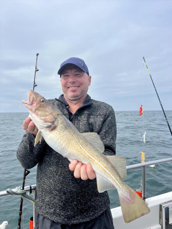 5 lb 8 oz Cod by Marek Kawka