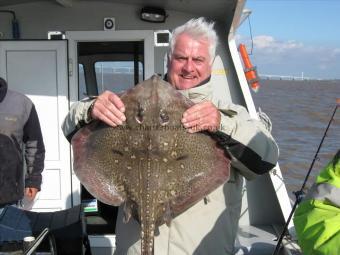 13 lb Thornback Ray by George Champion