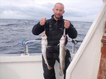 3 lb 8 oz Cod by Mick from York.