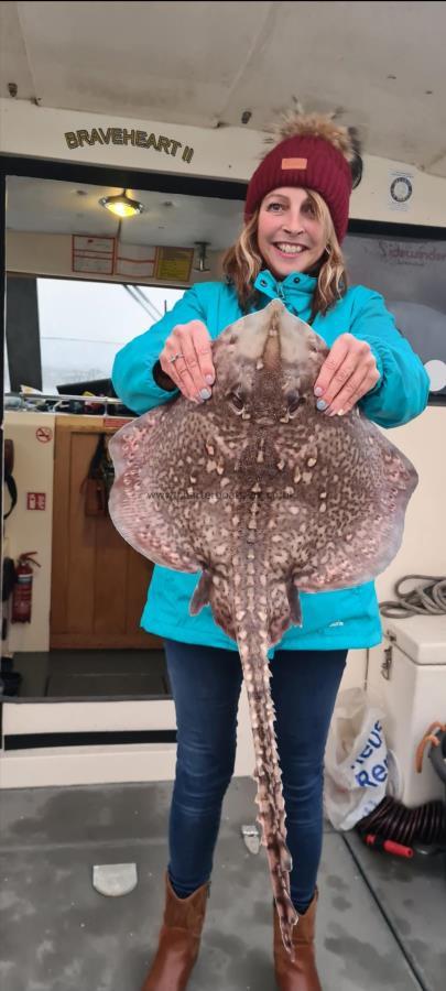 8 lb Thornback Ray by Linda