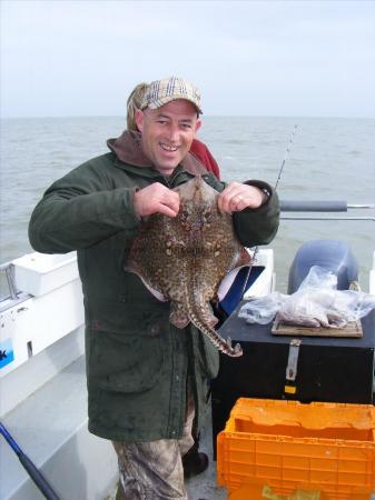 7 lb Thornback Ray by Bob Hammond