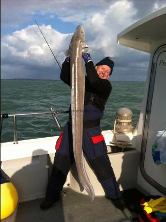 41 lb Conger Eel by Tony