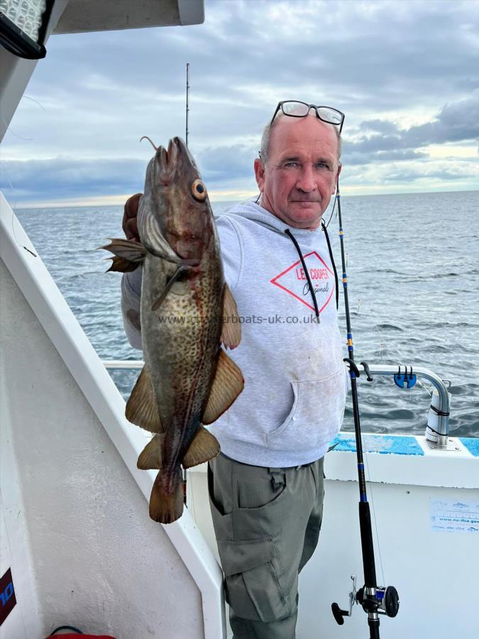 3 lb 12 oz Cod by Cliff.