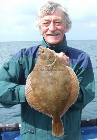 3 lb 8 oz Plaice by Lenny