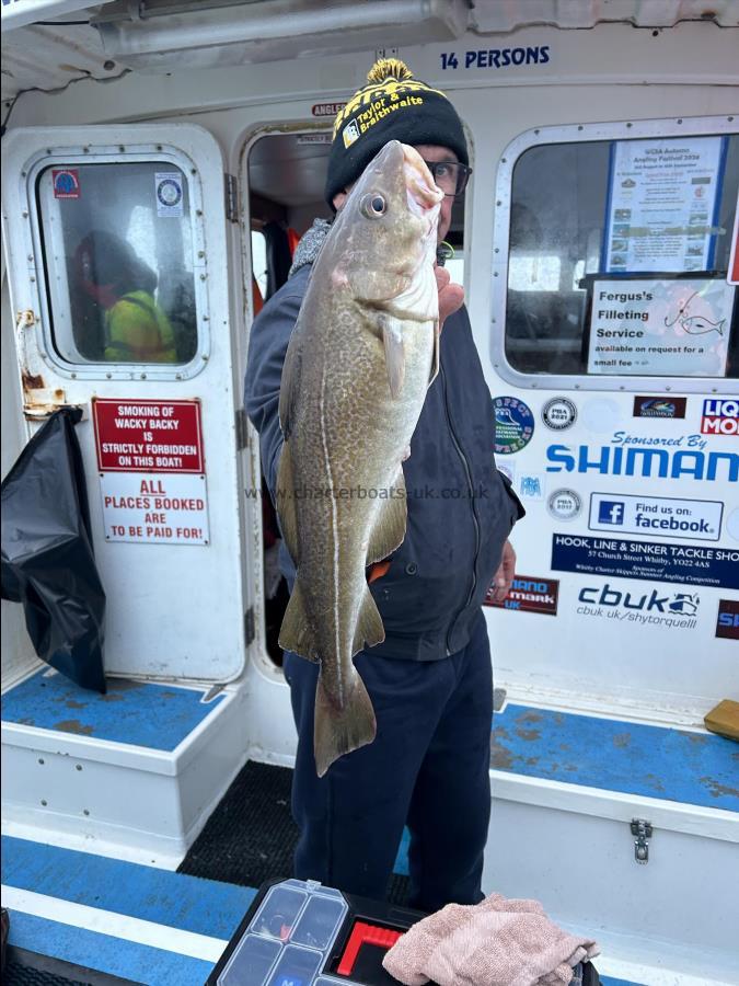 4 lb 12 oz Cod by Cliff.