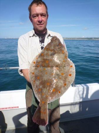 5 lb 4 oz Plaice by Aaron Massingham