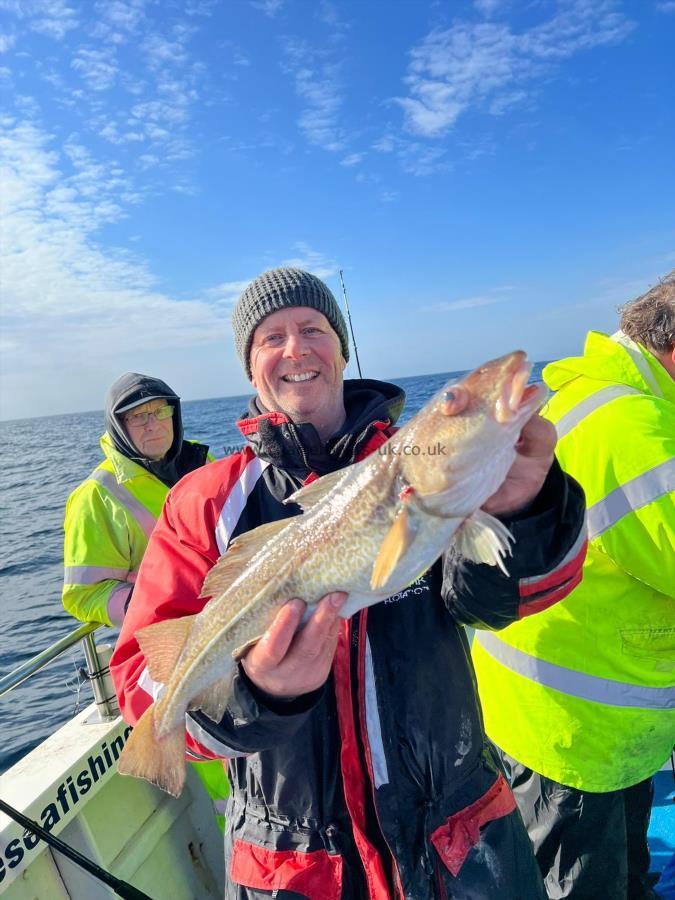 4 lb 7 oz Cod by Rob.