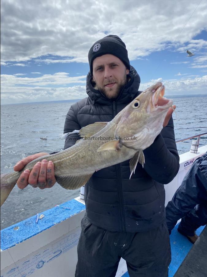 5 lb 14 oz Cod by Aid.