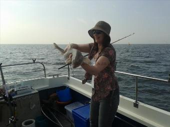 7 lb 4 oz Smooth-hound (Common) by Steve's Missus