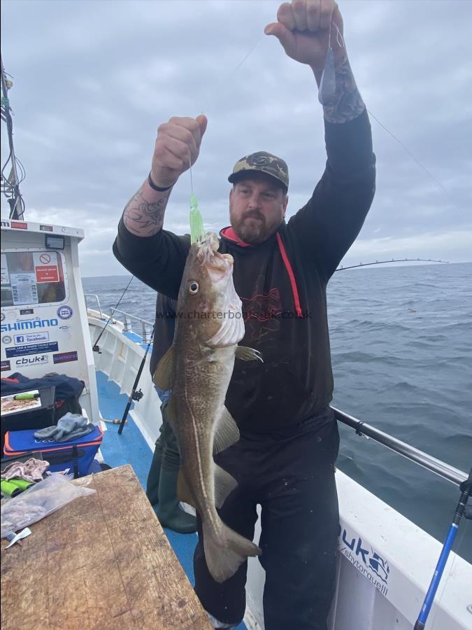 5 lb 8 oz Cod by Ricky.