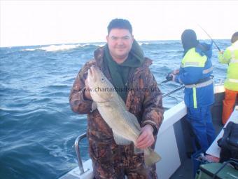 7 lb Cod by Ian Pilkington from Accrington.