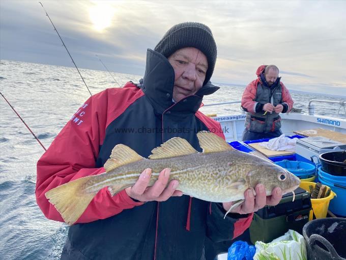 4 lb 5 oz Cod by Paul.