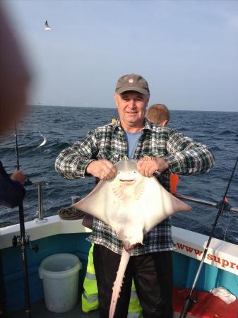 9 lb 4 oz Thornback Ray by Geriant Evans