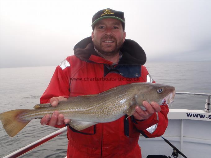 4 lb 2 oz Cod by Dan Wright.