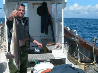 12 lb Spurdog by Gilles de Lanloup