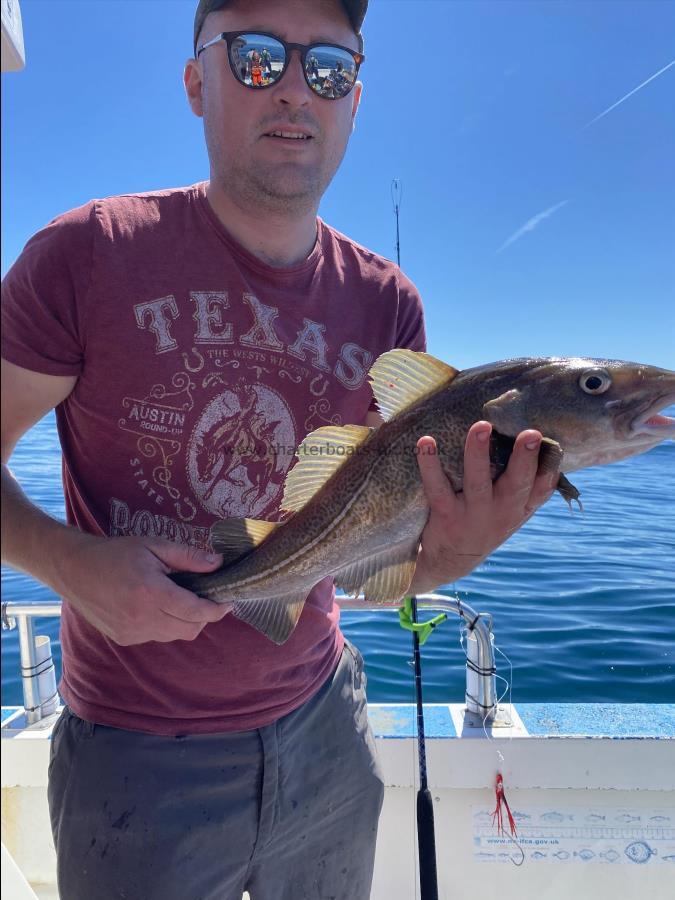 4 lb 10 oz Cod by Tom.