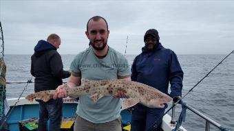 12 lb 8 oz Bull Huss by Adam George