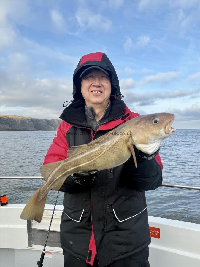 5 lb 8 oz Cod by Jimmy Yeung