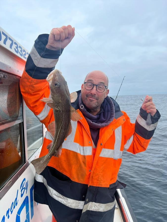 3 lb 10 oz Cod by Skip.