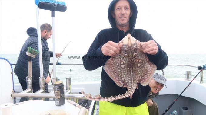 3 lb 5 oz Thornback Ray by Lawrence