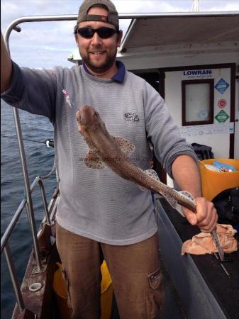 1 lb 6 oz Lesser Spotted Dogfish by Ronald