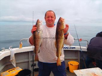 4 lb 6 oz Cod by Simon England.