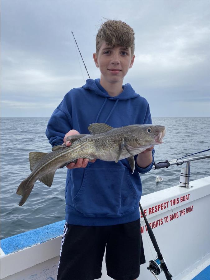 3 lb 8 oz Cod by Jake Moir.