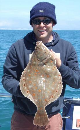 4 lb 14 oz Plaice by Victor Smith