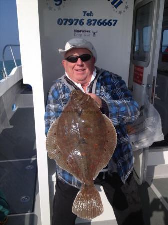 4 lb 4 oz Plaice by Charlie Butcher