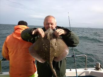 6 lb 6 oz Thornback Ray by Dennis