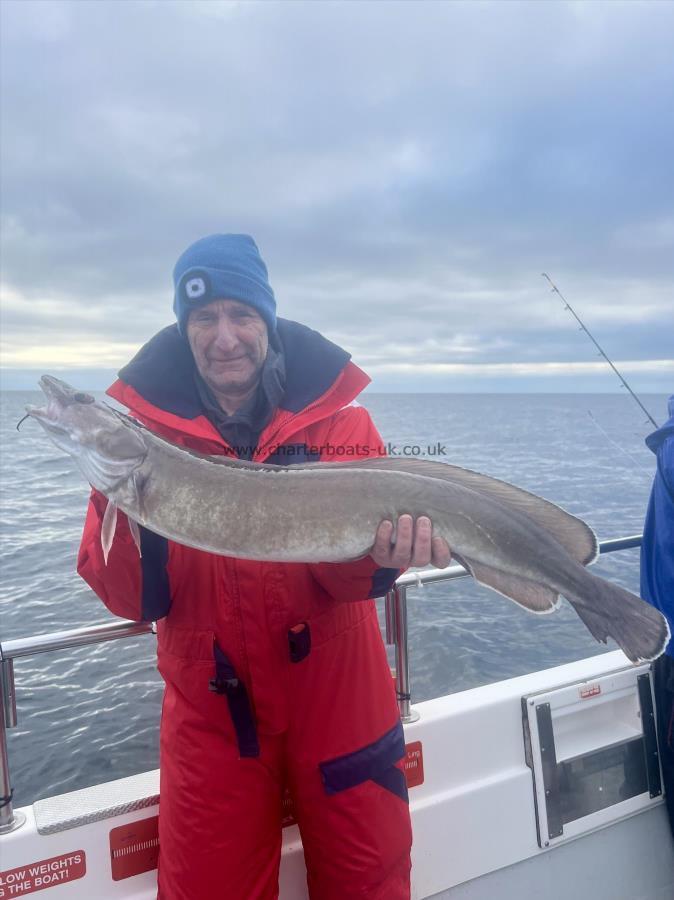 11 lb 8 oz Ling (Common) by Pete Allard