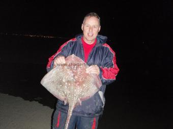 9 lb 8 oz Thornback Ray by chris brittle