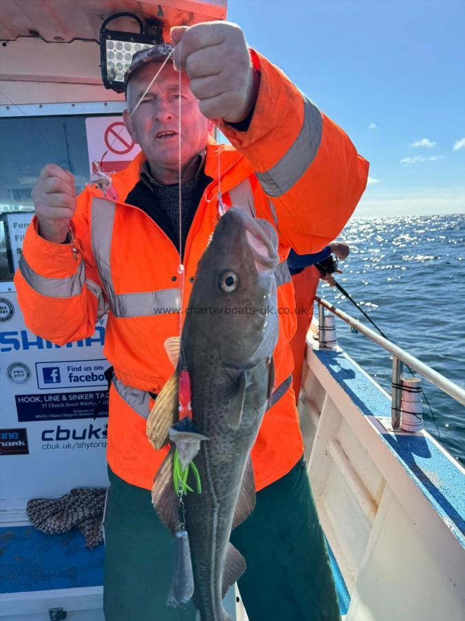 4 lb 4 oz Cod by Derek.