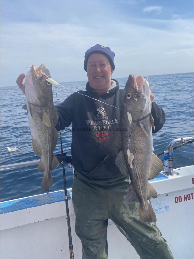 6 lb Cod by Chris Wake.