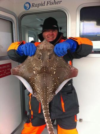 14 lb 9 oz Thornback Ray by Andy