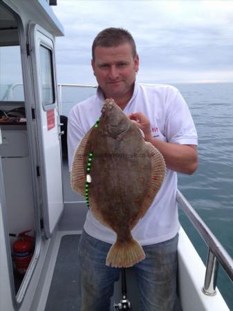 4 lb Plaice by Mike Elvy