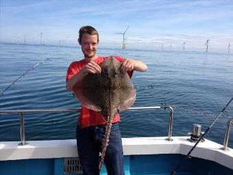 8 lb 12 oz Thornback Ray by Richard